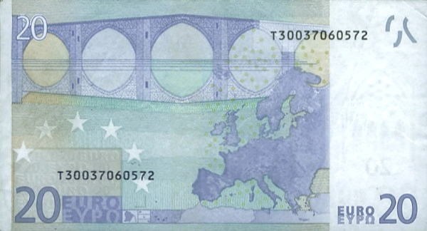 (006) European Union P3T - 20 Euro (2002-Duisenberg)